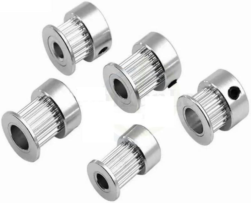 Zyaobei GT2 Timing Pulley 20 Teeth Bore 5mm 6mm 3D Printer Parts - Image 1